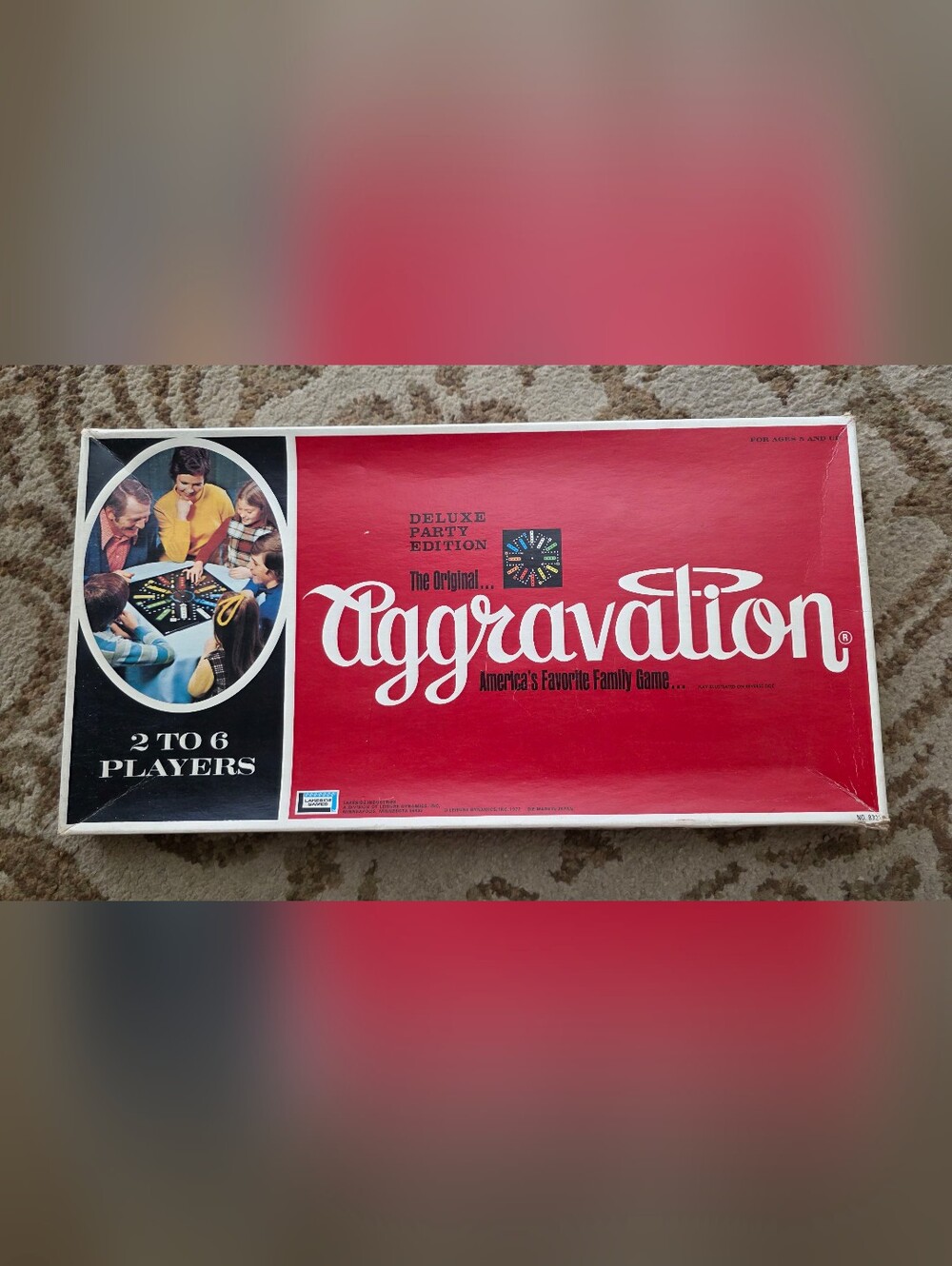 Vintage 1970s Aggravation Board Game – Deluxe Party Edition – Family Game